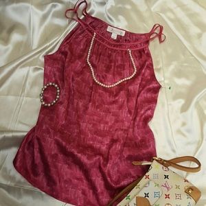 🔥🔥Oscar de la Renta pink lable silk